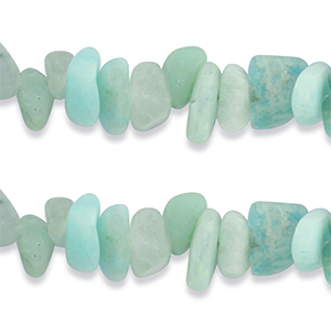 Chips stone beads Amazonite Mint Green