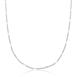 Stainless steel necklaces Silver