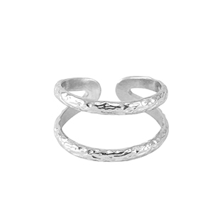 Stainless steel rings Silver