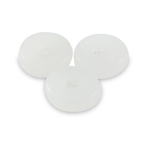 Natural stone beads Marble and Calcite rondelle 6mm White