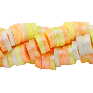 Katsuki beads 6mm Multicolour-Pearl Shine Coating