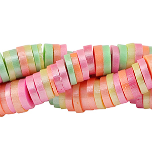 Katsuki beads 4mm Multicolour-Pearl Shine Coating