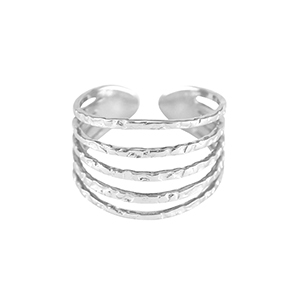 Stainless steel rings Silver