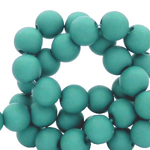 8 mm acrylic beads Beryl Green