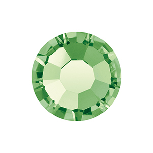 Birthstones August Preciosa SS16 flat back (4mm) Peridot Green