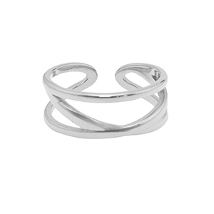 Stainless steel rings Silver
