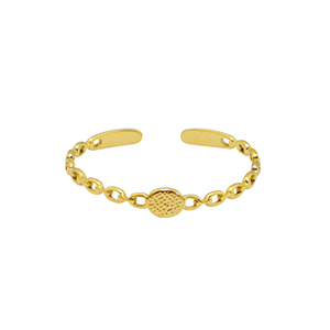 Stainless steel rings Gold