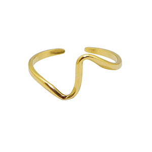 Stainless steel rings Gold