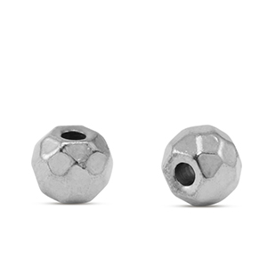 Stainless steel beads 6mm Silver