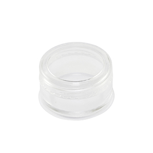 Jewelry storage trays round Transparent