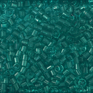 Miyuki beads delica's 15/0 Transparent Caribbean teal DBS1110