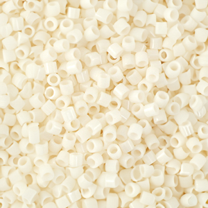 Miyuki beads delica's 15/0 Opaque Bisque White DBS1492