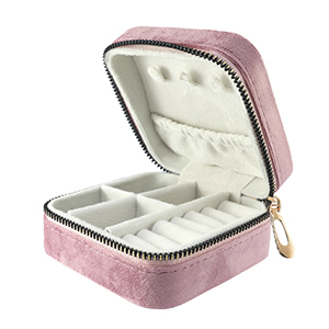 Jewellery travel box Pink