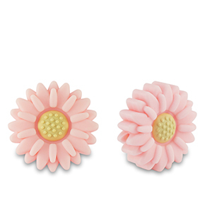 silicone beads flower Light pink