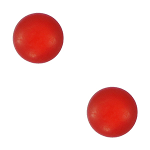 4 mm soft Polaris Elements cabochon "Birthstones" July SS16 shiny Berry Red