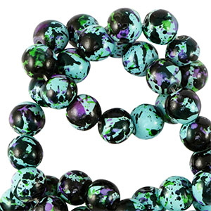 Beads Ceramic 8mm Multicolor