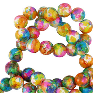 Beads Ceramic 8mm Multicolor