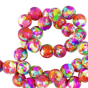 Beads Ceramic 8mm Multicolor
