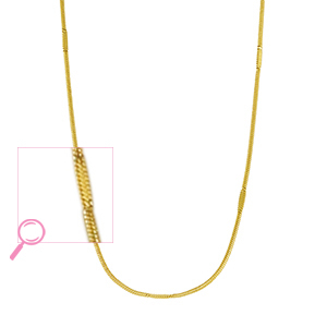 Stainless steel necklaces Gold