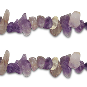 Chips stone beads Amethist Purple