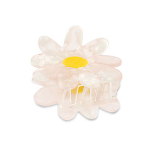 Hair accessories hair claw flower Light Pink