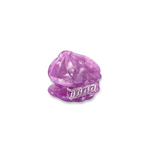 Hair accessories hair claw shell Purple