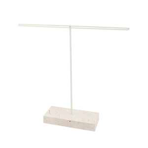 Jewellery display for earrings Natural-Off White