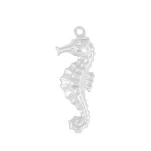 Stainless steel charms seahorse Silver