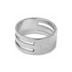Stainless steel jump ring opener Silver