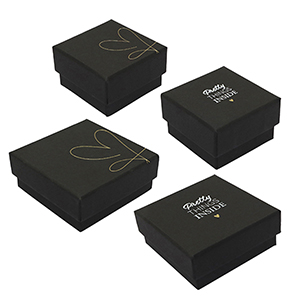 Jewellery (gift) boxes mix Black