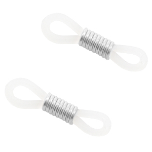 Rubber loop ends Transparent