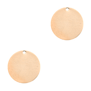 Designer Quality metal for ImpressArt charm 12mm Rose Gold (Nickel free)