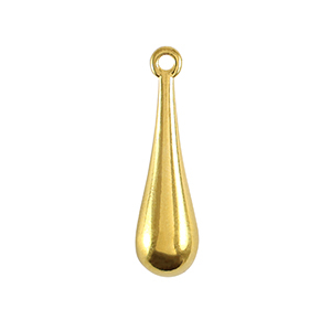 DQ European metal charms drop Gold (nickel free)