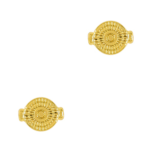 DQ European metal beads shell Gold (nickel free)