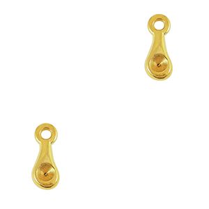 DQ European metal charms drop Gold (nickel free)
