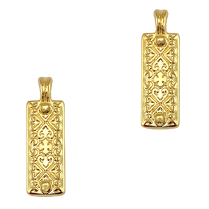DQ European metal charms Gold (nickel free)