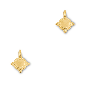 DQ European metal charms Gold (Nickelfree)