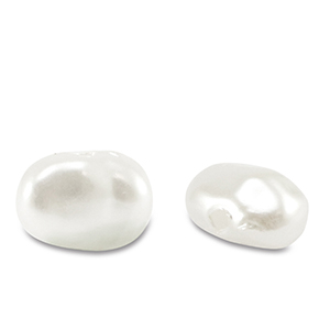 Imitation freshwater pearls nugget White