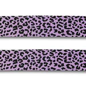Bandana leopard Purple-Black