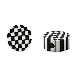 Polymer beads Black-White