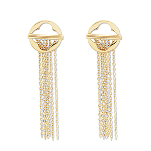 Stainless steel earrings / earpins Gold