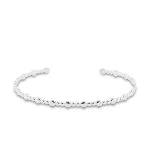 Stainless steel bracelets bangle Silver