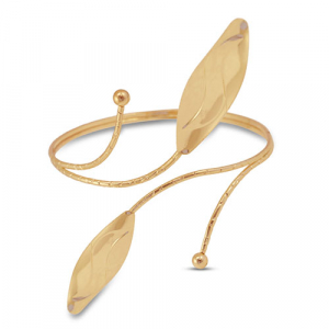 Arm cuff&nbsp;leaf Gold