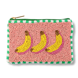 Purse banana Pink-Green-Yellow