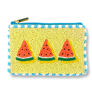 Purse watermelon Yellow-Blue-Coral Red