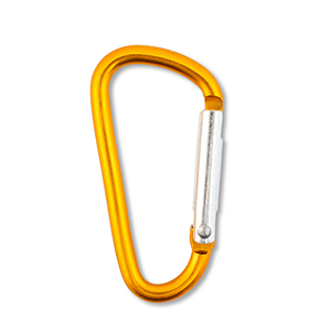 Colourful jewellery findings key chain Shiny Light Orange