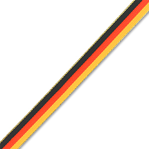 BY31&reg; Ribbon Flag of Germany Black-Red-Yellow-Gold