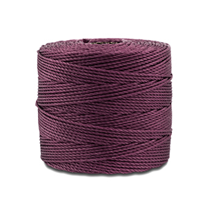 Nylon S-Lon cord 0.5mm Aubergine