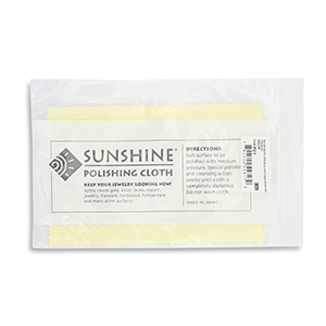 Beadsmith Sunshine polishing cloth Yellow
