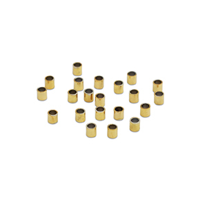 Stainless steel beads crimp bead tube 1.5mm Gold
